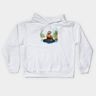 River Otter Kids Hoodie